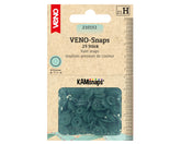 25 Snaps VENO 12,4 mm